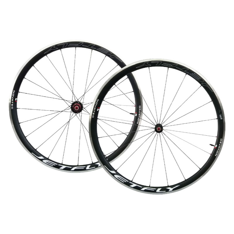 NOVATEC ALLOY 700C ROAD TUBELESS READY WHEEL SET (JETFLY) - HS Cycling